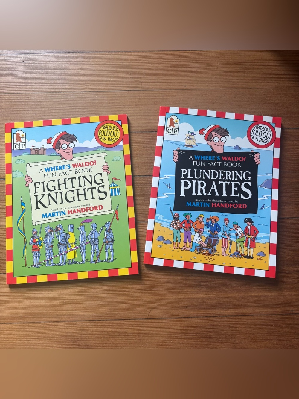 Where's Waldo? Fighting Knights & Plundering Pirates Fun Fact Books